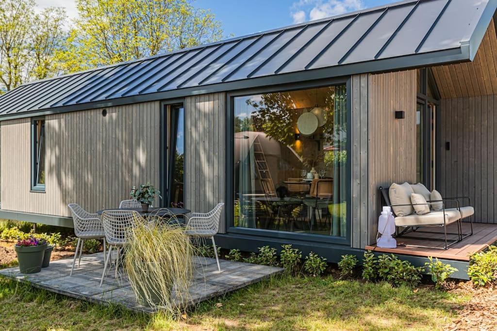 Luxe Tinyhouse Salie Op Klein Vakantiepark Villa Meerssen Exterior photo